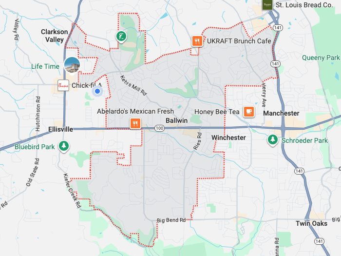 Ballwin Service Area Ballwin service area